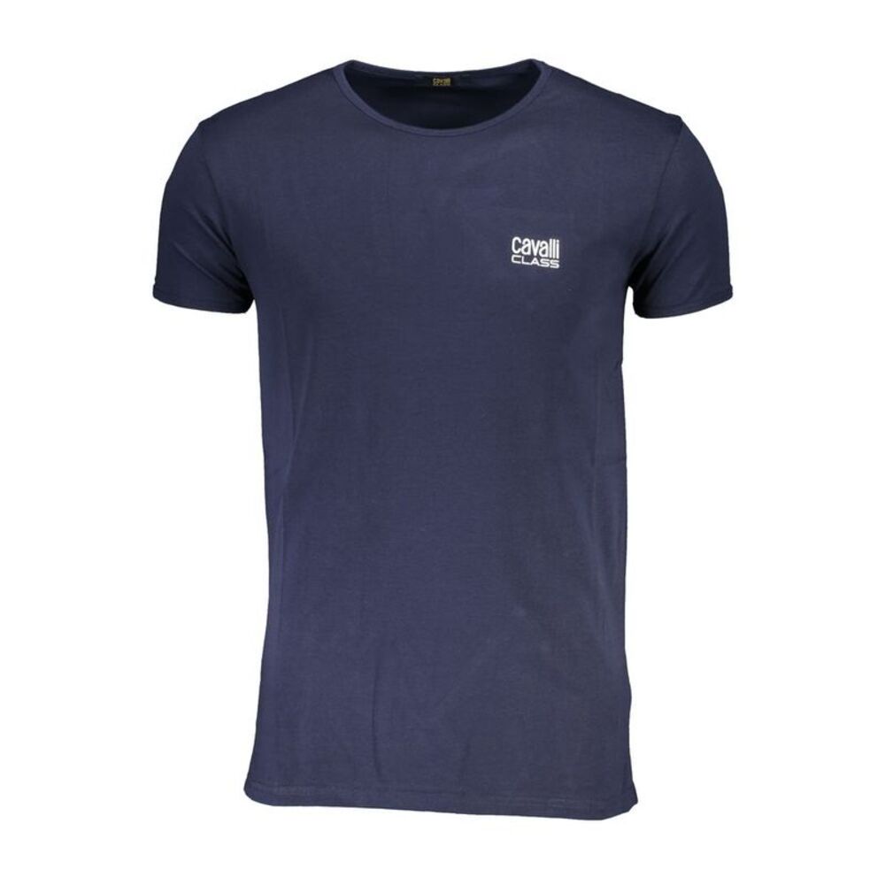 Cavalli Class Blue Cotton Men's Men's T-Shirt
